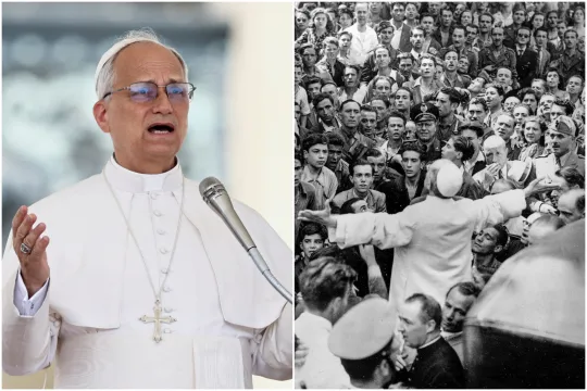 Leo XIV og Pius XII