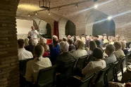 Olavsseminaret i Roma, 17.  oktober 2024 i Det engelske kollegium. 