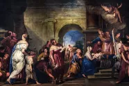 VIET TIL GUD: "Presentation of Jesus in the Temple" av Gregorio Lazzarini  (1657–1730)