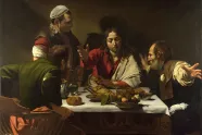 Caravaggios maleri av Jesus til bords med Emmaus-disiplene