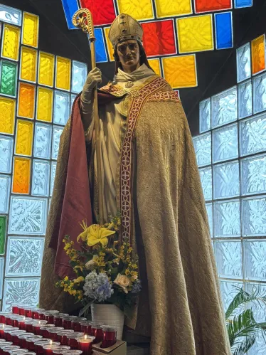 Statuen av St. Svithun i St. Svithun kirke, Stavanger