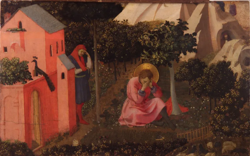 Fra Angelicos maleri av Augustins omvendelse