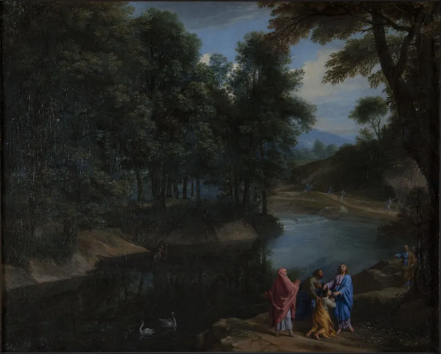 Philippe de Champaignes maleri av Jesus som helbreder den døvstumme