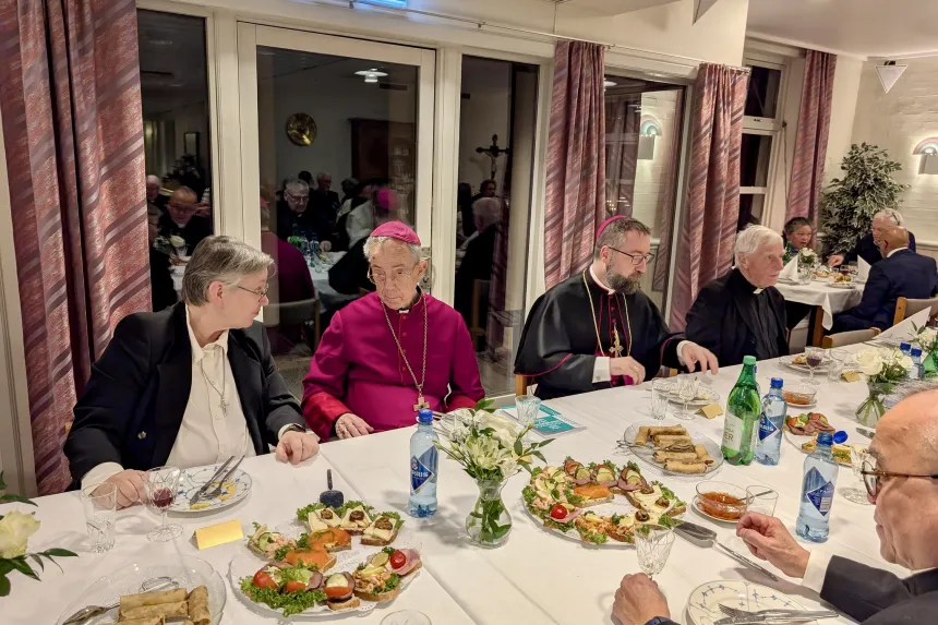 50-årsjubileet for biskop Gerhard Schwenzers bispevigsel, Grefsen, 7. desember 2025. 
