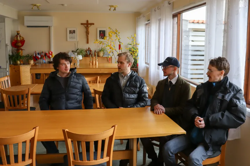 David Vikesland, Eirik Antero Wedul, Eirik Brenna Langvad og Ståle Dammen Ek.