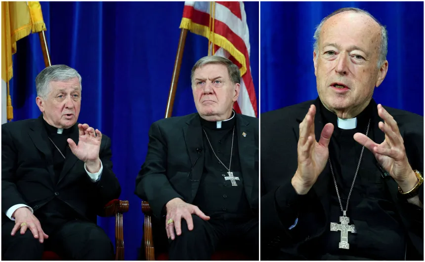 Kardinal Cupich, Tobin og McElroy