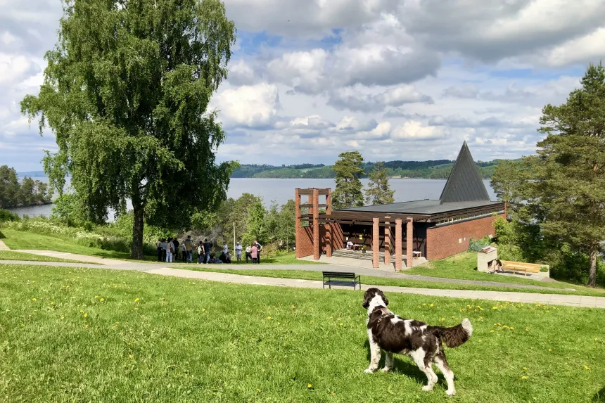 Mariaholm katolske leirsted på Spydeberg. 