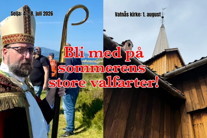 Forsideannonse for valfarter sommeren 2026